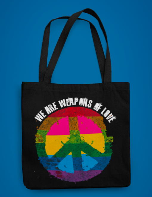 Sac Tote Bag  pansexual black