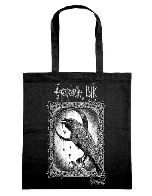 Tote Bag Hysteria Ink X Blitz’Art Le Corbeau Lune