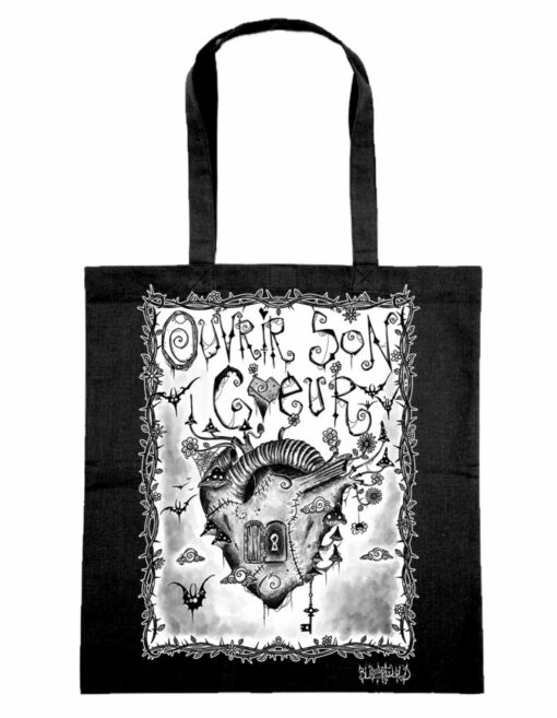 Tote Bag Hysteria Ink X Blitz’Art Ouvrir Son Coeur