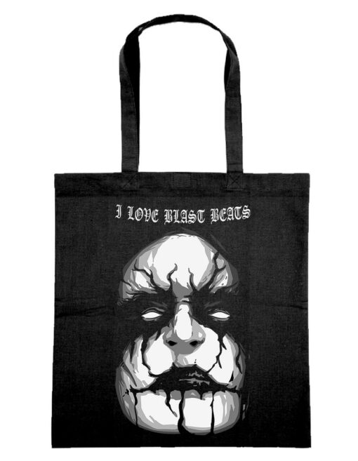 Tote bag Serial Drummer I love blast beats