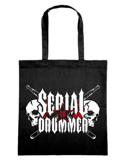 Tote bag Serial Drummer Skulls