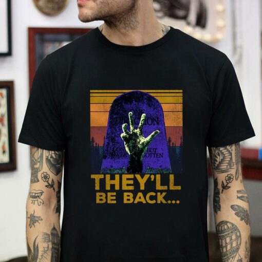 Vintage midnight memories they will be back Halloween t-shirt