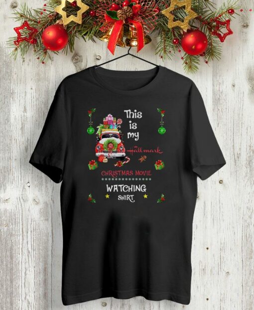 Volkswagen this is my hallmark christmas movie watching shirt t-shirt