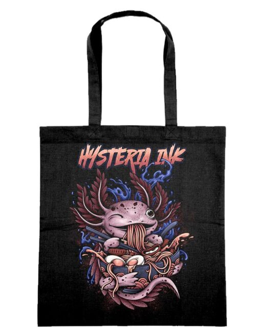 tote bag Hysteria Ink Axolotl Ramen Ink