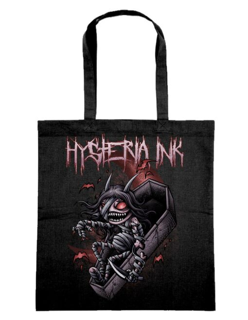 tote bag Hysteria Ink Miss Ink coffin Ink