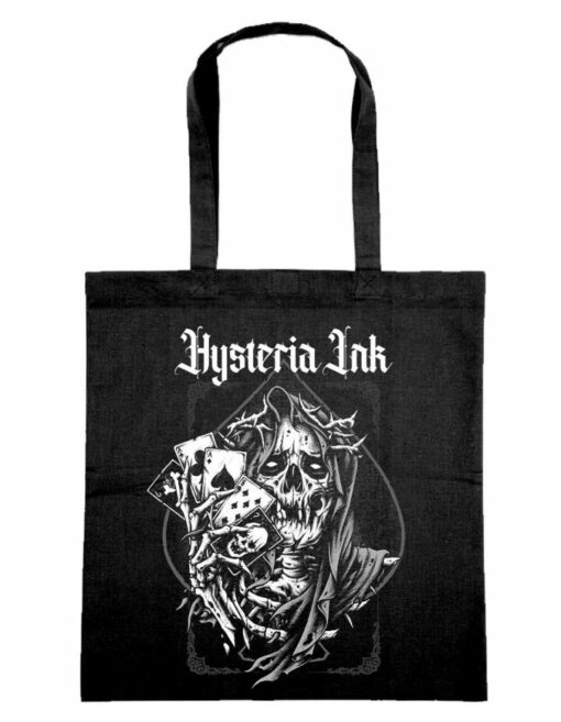 tote bag Hysteria Ink The 4 Cards of Death Ink