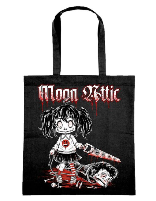 tote bag Moon Attic Girl killer Attic