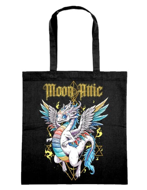 tote bag Moon Attic The rainbow dragon Attic