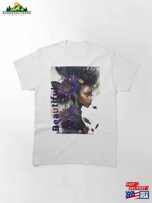 African Woman Queen Of Africa Classic T-Shirt Hoodie