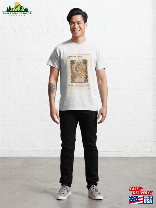 Alphonse Maria Mucha’s Zodiaque Or La Plume (Ca 1896–1897) Classic T-Shirt Hoodie