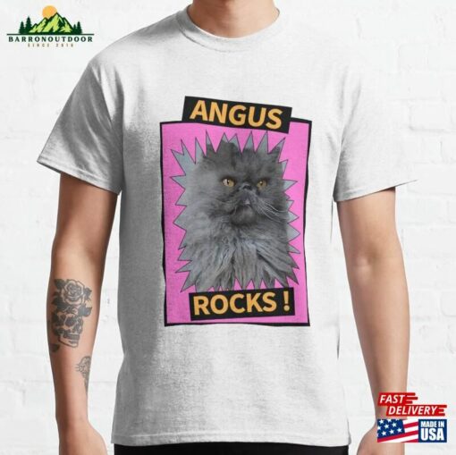 Angus Rocks Classic T-Shirt Hoodie