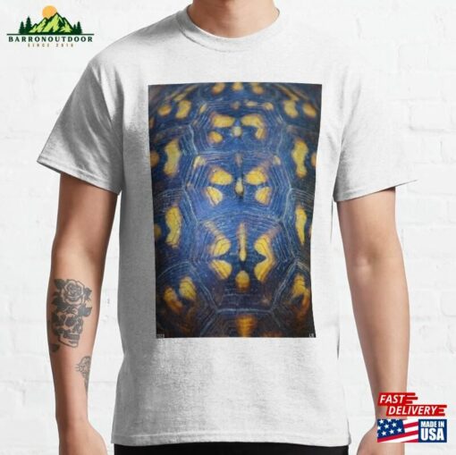 Box Turtle Abstract Classic T-Shirt Unisex