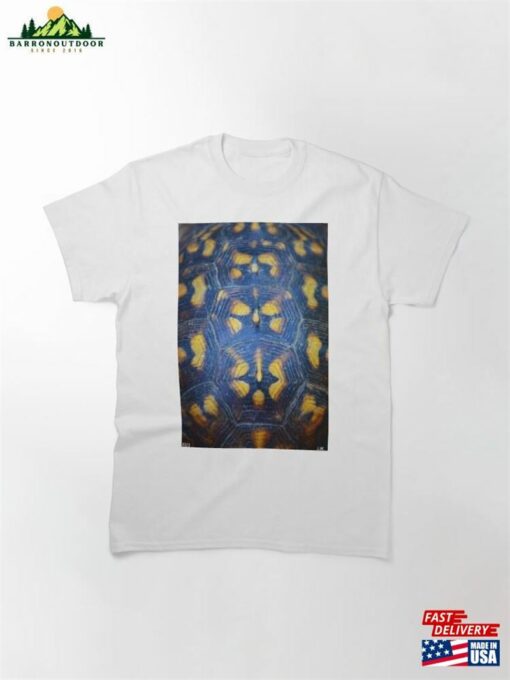 Box Turtle Abstract Classic T-Shirt Unisex