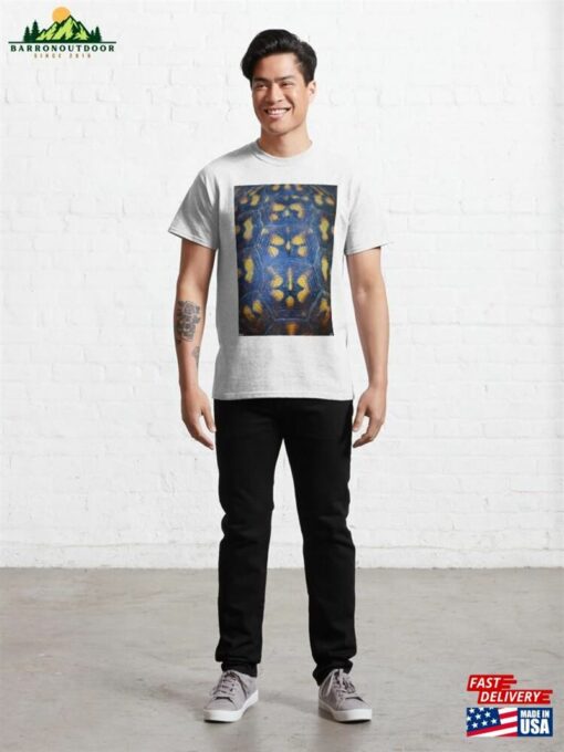 Box Turtle Abstract Classic T-Shirt Unisex