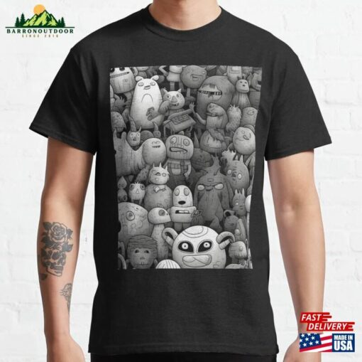 Cartoon Characters Classic T-Shirt Sweatshirt