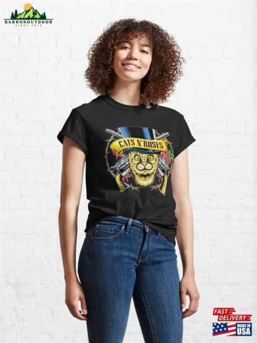 Cats N Roses Classic T-Shirt Sweatshirt