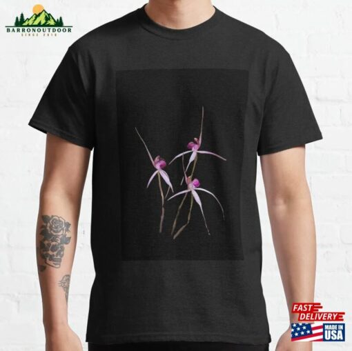 Cherry Spider Orchids Classic T-Shirt Unisex Hoodie