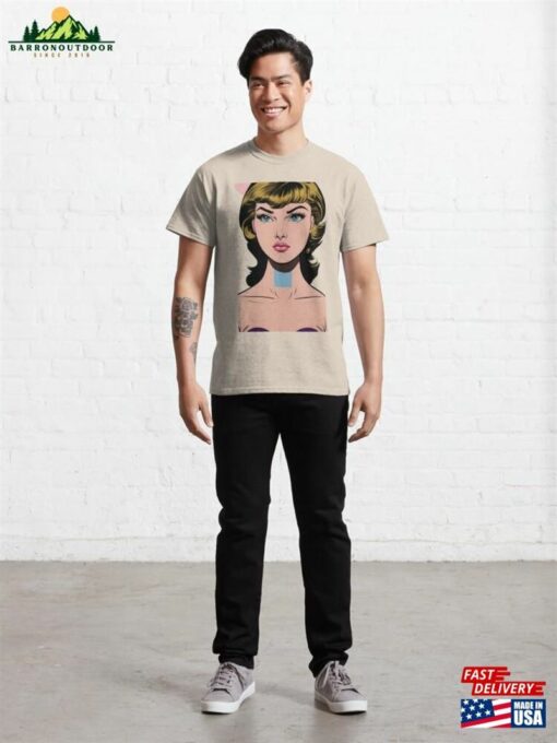 Comic Girl Rachelle Classic T-Shirt Hoodie Unisex