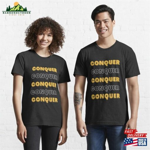 Conquer Motivation Essential T-Shirt Hoodie Classic