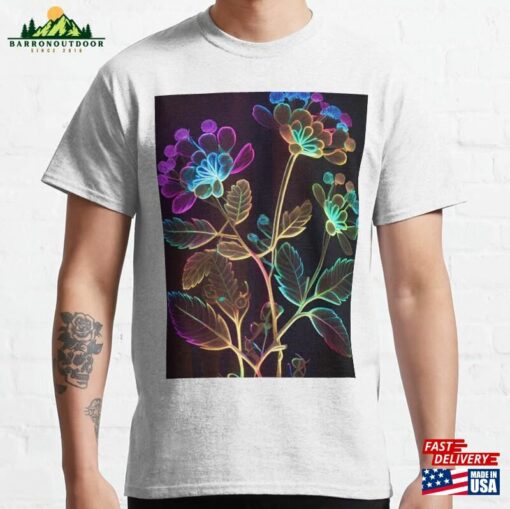 Cosmic Flower Glow Classic T-Shirt Sweatshirt Hoodie