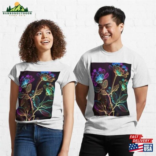 Cosmic Flower Glow Classic T-Shirt Sweatshirt Hoodie