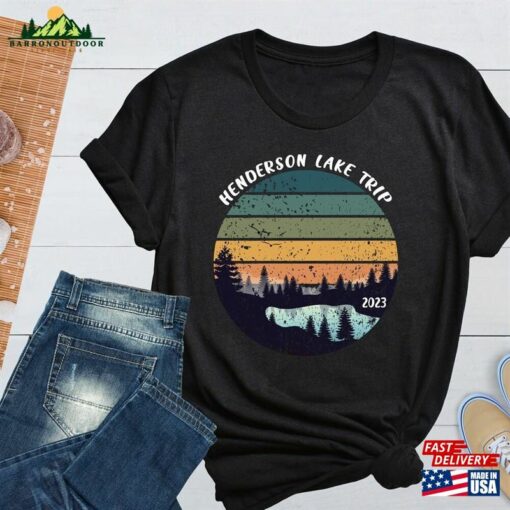 Custom Lake Trip Shirt Personalized Family Matching Vacation 2023 T Unisex Classic