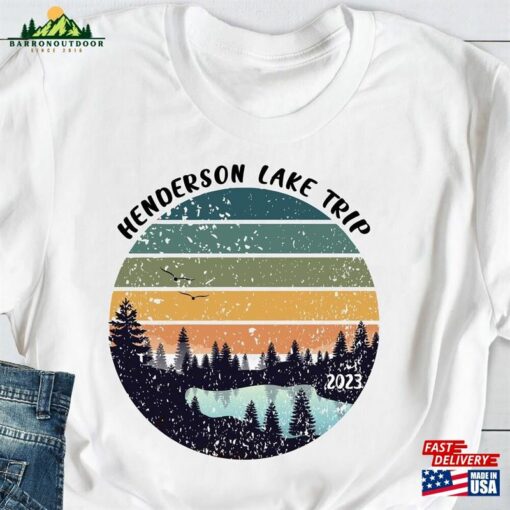 Custom Lake Trip Shirt Personalized Family Matching Vacation 2023 T Unisex Classic