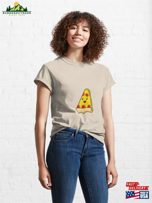 Cute Pizza Classic T-Shirt Sweatshirt