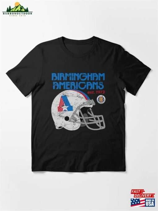 Distressed Birmingham Americans Helmet Essential T-Shirt Unisex