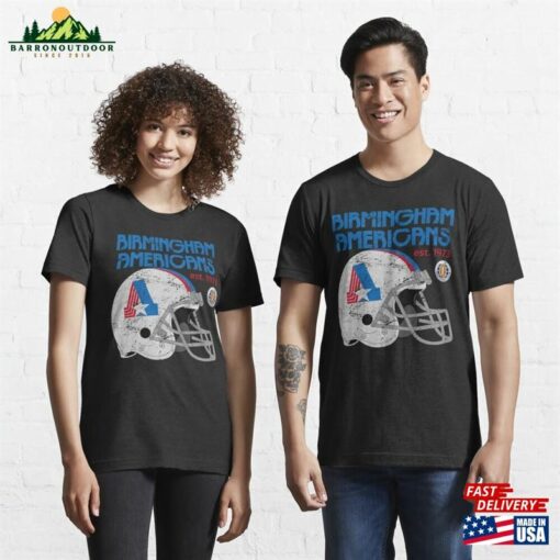 Distressed Birmingham Americans Helmet Essential T-Shirt Unisex