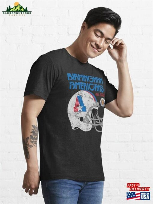 Distressed Birmingham Americans Helmet Essential T-Shirt Unisex