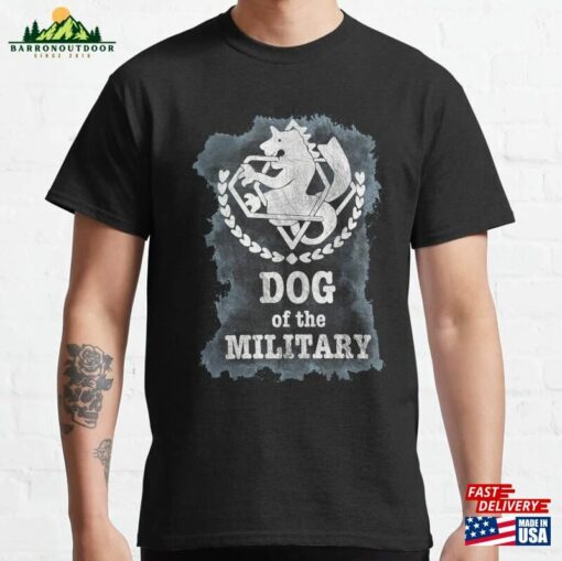 Dog Of The Military Fullmetal Alchemist Anime Manga Cartoon Gift Classic T-Shirt Unisex