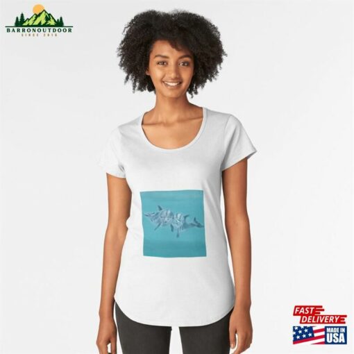 Dolphin Premium Scoop T-Shirt Hoodie