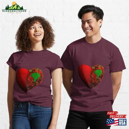 Earth Heart Classic T-Shirt Unisex