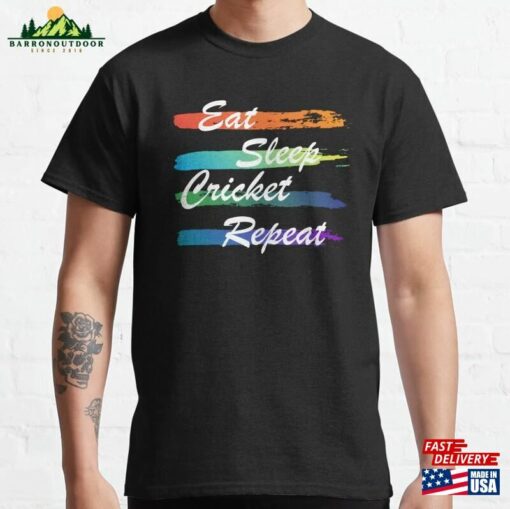 Eat Sleep Cricket Repeat Essential T-Shirt Classic Hoodie