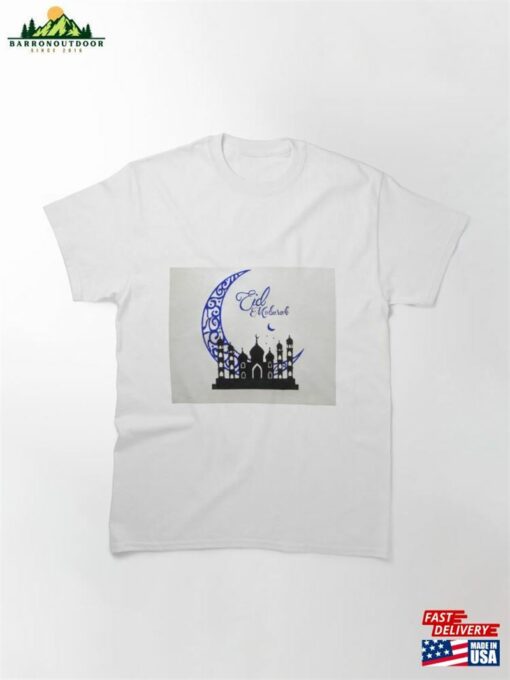 Eid Mubarak Creative Design Classic T-Shirt Unisex