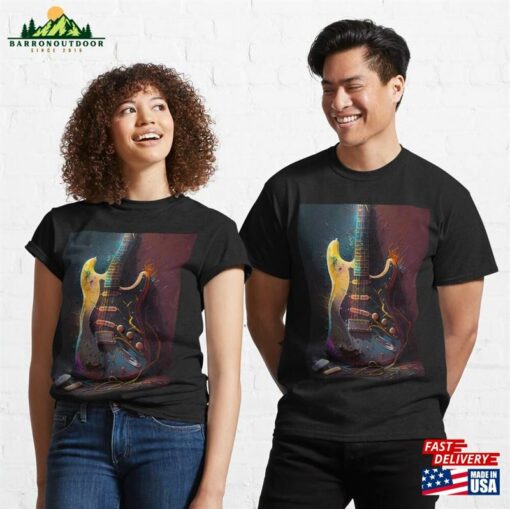 Electric Guitar Instrument Classic T-Shirt Unisex