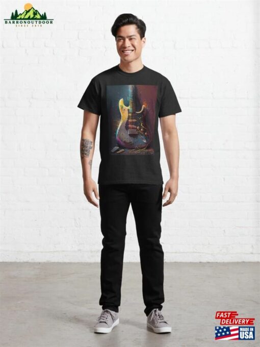 Electric Guitar Instrument Classic T-Shirt Unisex