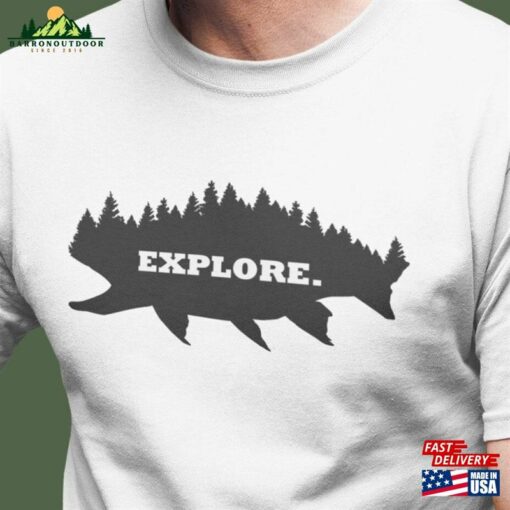 Explore Fishing T-Shirt Hoodie