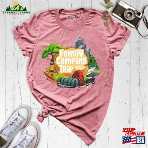 Family Camping Trip Shirt Crew Travel Hoodie T-Shirt