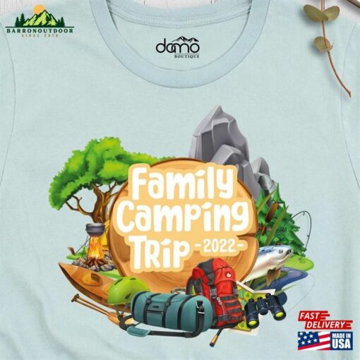 Family Camping Trip Shirt Crew Travel Hoodie T-Shirt