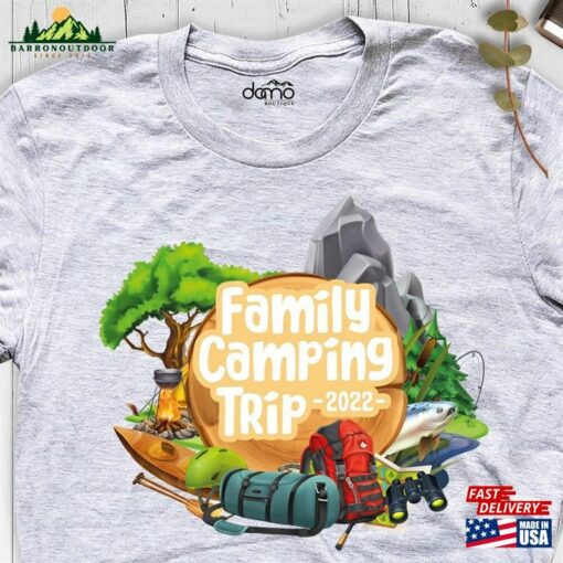 Family Camping Trip Shirt Crew Travel Hoodie T-Shirt