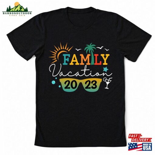 Family Vacation 2023 Shirt Trip Summer Beach Sweatshirt Hoodie