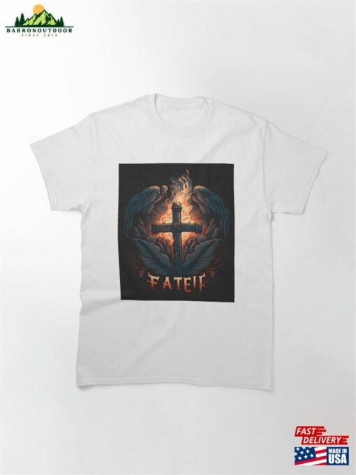 Fateif Future Art The Cross Design Classic T-Shirt