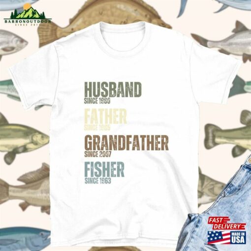 Fishing Father’s Day Gift For Dad Grandpa Fisher Custom Men Sweatshirt Hoodie