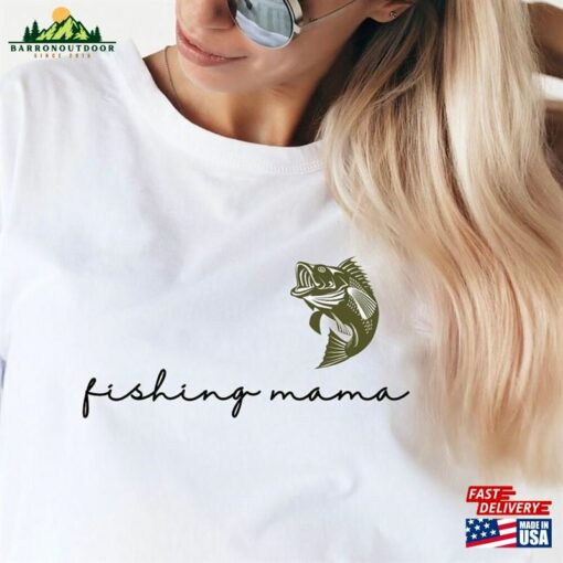 Fishing Mama Shirt Girl Women Who Fish Classic Sweatshirt