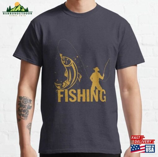 Fishing Quote Vector Design Template And Lover Tee Shirt Hoodie Classic