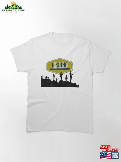 Fishing Silhouette Classic T-Shirt