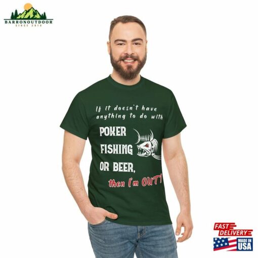 Fishing T-Shirt Beer Shirt Poker For Players Lover Tee Dad Father’s Day Gift Uncles Best Uncle Sweatshirt