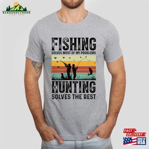 Fishing T-Shirt Funny Shirt Hunting Unisex Hoodie